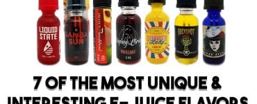 Most Unique and Interesting Ejuice Flavors Banner