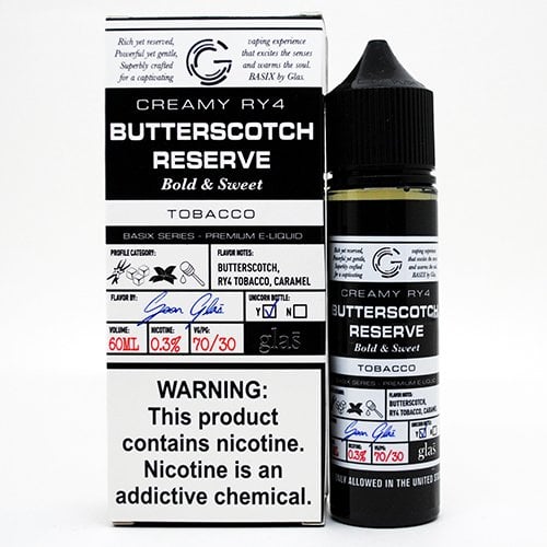 Butterscotch Reserve Basix E-Juice Review