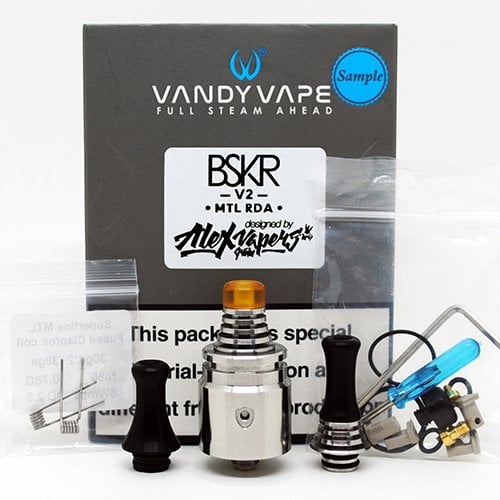 Vandy Vape BSKR V2 Box Contents