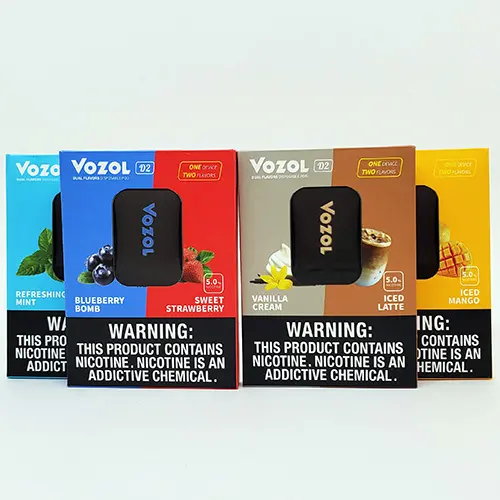 Vozol D2 Flavors