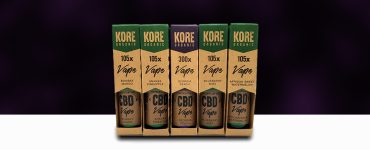 Kore Organic CBD Ejuice Review Main Banner