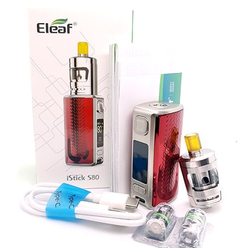Eleaf iStick S80 Kit Box Contents