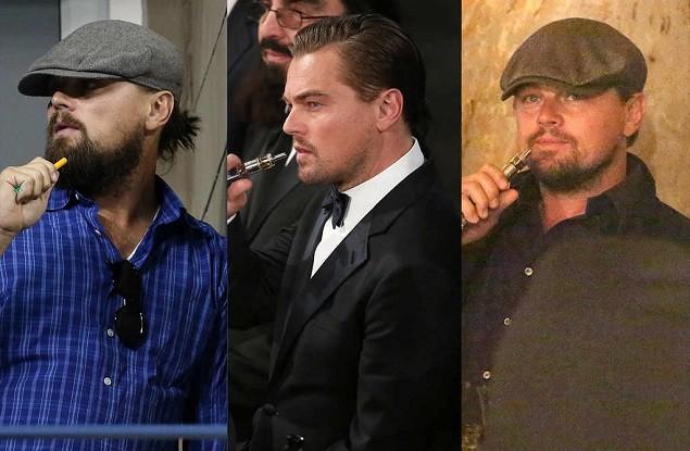 Leonardo Dicaprio Vaping