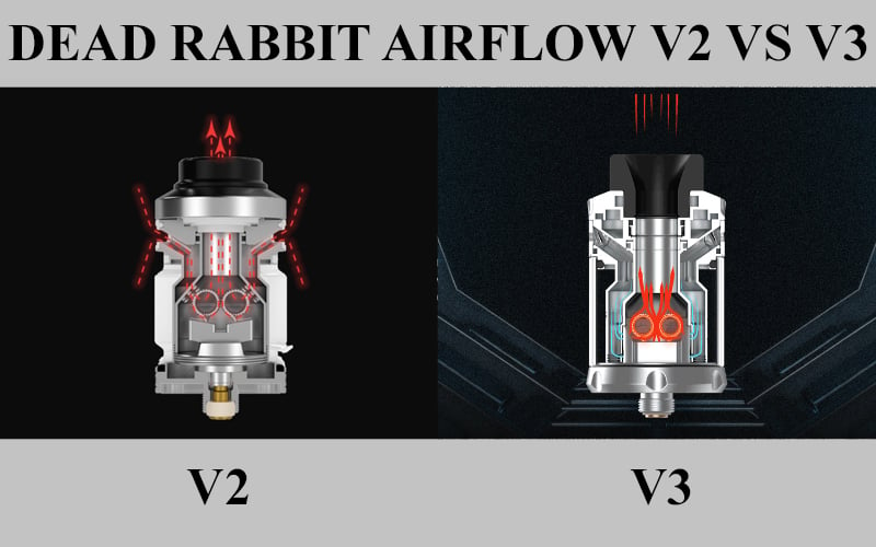 Dead Rabbit V2 vs Dead Rabbit V3 Airflow