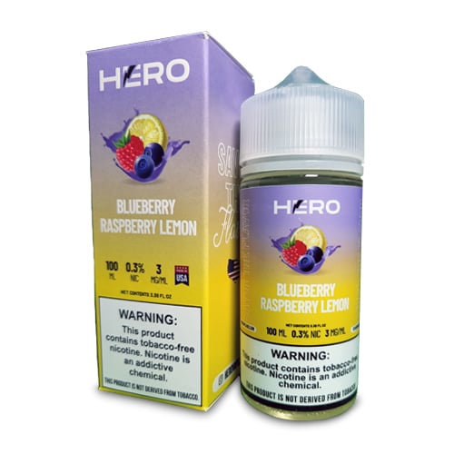 HERO Ejuices - Blueberry Raspberry Lemon Freebase