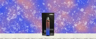 UWELL Caliburn A3S Review Main Banner