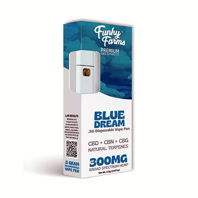 Funky Farms Best Disposable CBD Vape Pen Updated 400x400