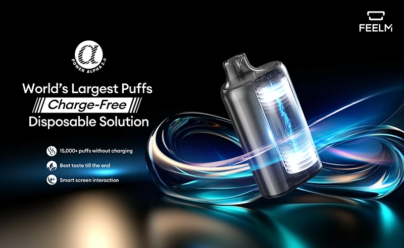 POWER ALPHA 2.0 Large Puff Charge Free Disposable