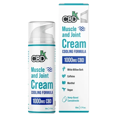 CBDfx Muscle and Joint Cream 400x400