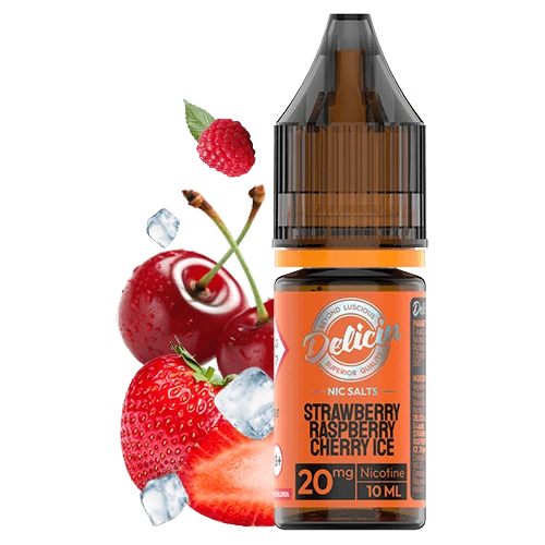 DELICIU Strawberry Raspberry Cherry Ice