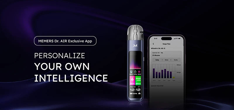MEMERS Vape Unveils Groundbreaking AI-Powered Pod Vape, the Dr. AIR Series - 3