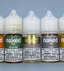 Naked 100 Nic Salt Ejuices Review Cover Image