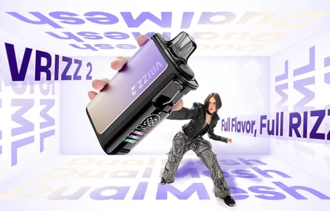 Double the Taste, Max the Capacity VOOPOO VRIZZ 2 PR Cover Image