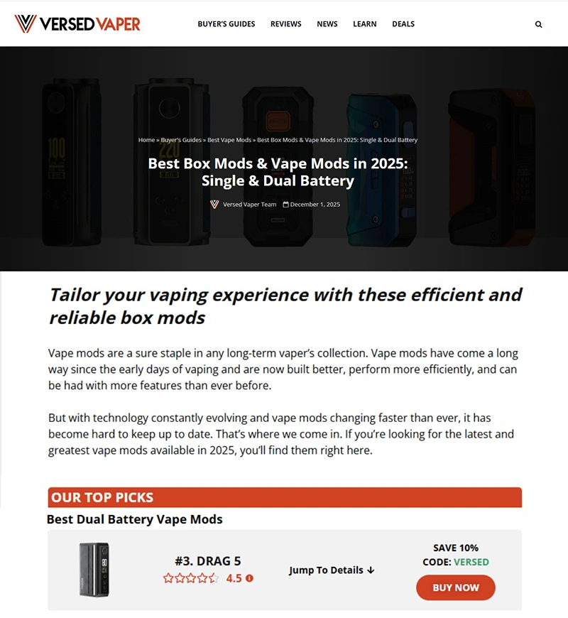 VOOPOO DRAG 6 PR - 2