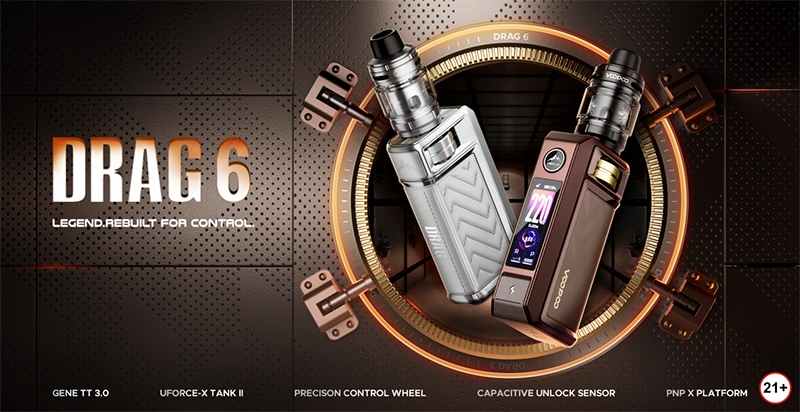 VOOPOO DRAG 6 PR Release - 1