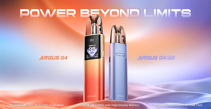 VOOPOO’s ARGUS G4 & ARGUS G4 mini Release PR - 1