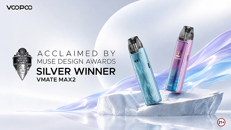 VOOPOO Multi-Ohm Cartridge Wins at 2026 InterTabac and Muse Design Awards - 2